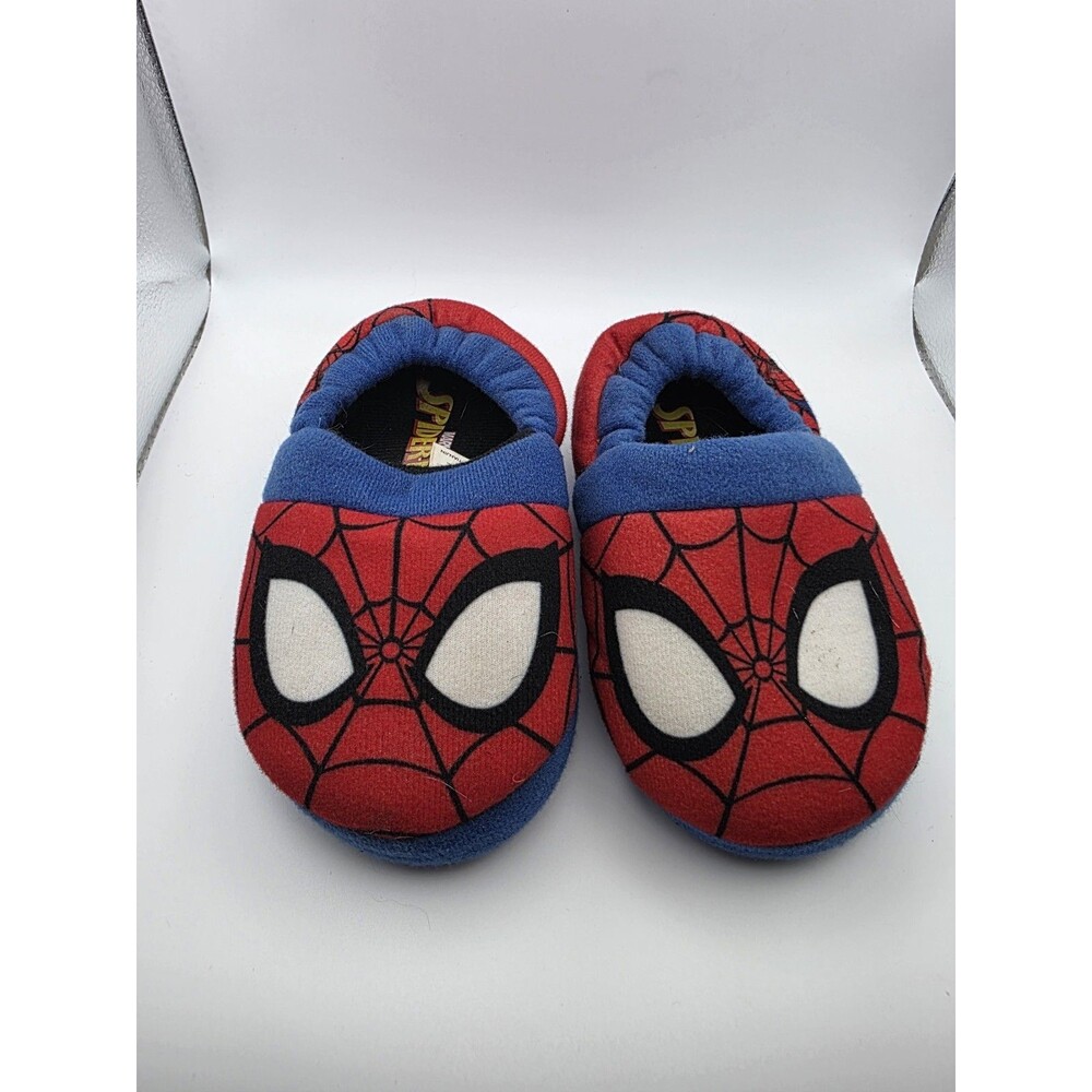 Marvel Spiderman Toddler Boys M (7/8) Slippers